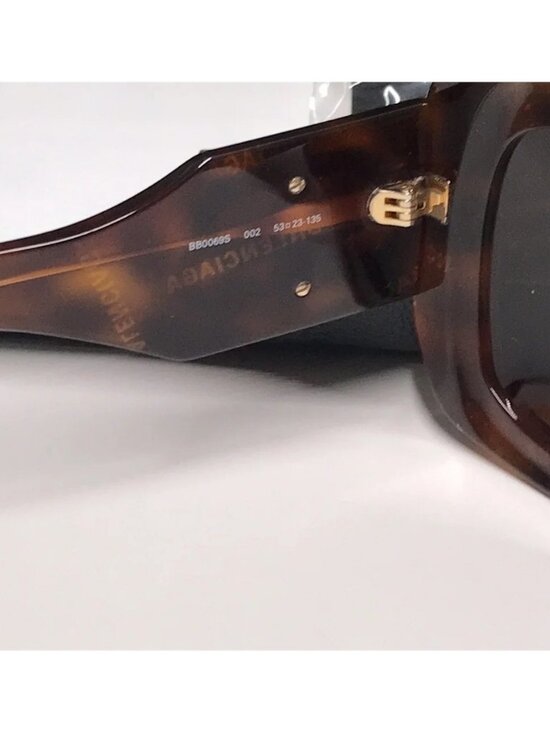 TNEW AUTHENTIC Balenciaga Tortoise Shell Sunglasses BB0069s 002 main image 9